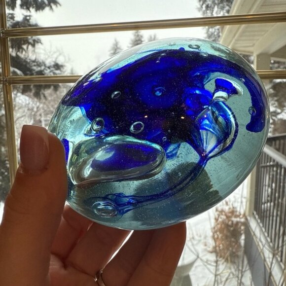 Skookum Art Glass 1979 Robert Held Paper Weight Large - Picture 6 of 8